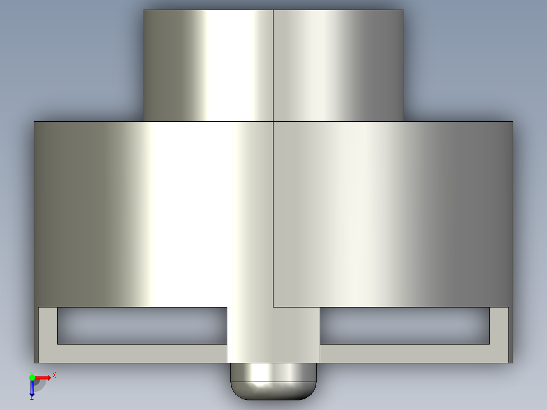 陆空两用侦查探测车俯视图