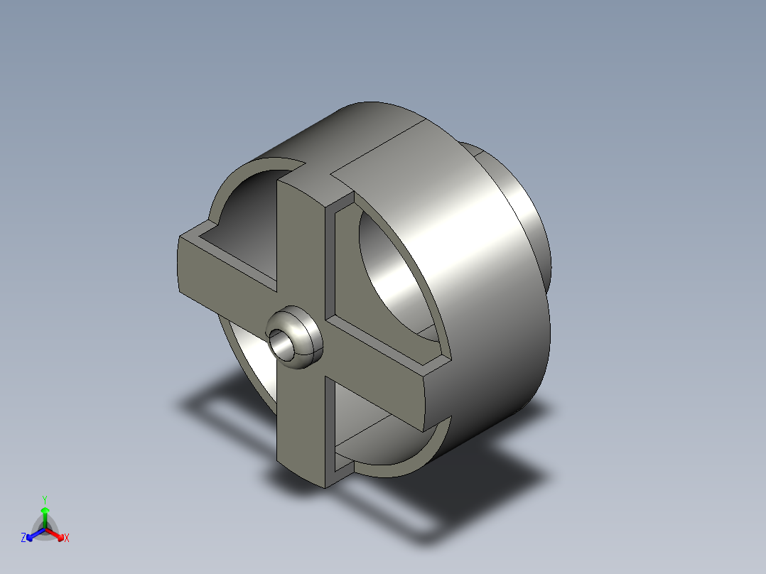 陆空两用侦查探测车正等轴测图