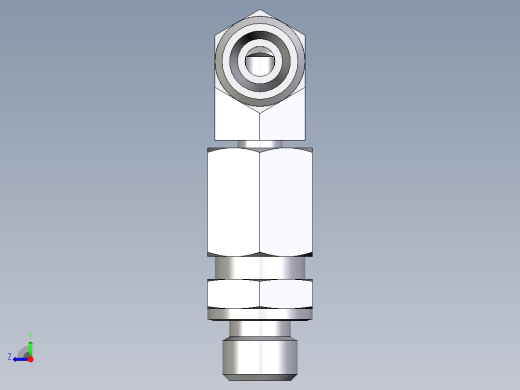 卡套式工业通用硬管接头EO_Assembled_adjustable_standpipe_elbow_EVW06LMOMD71右视缩略图