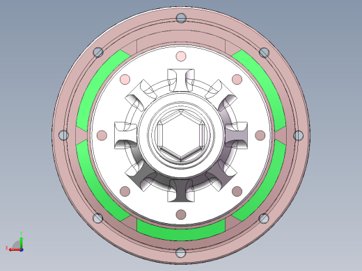 Q097-半自动牵引车（半挂）车桥结构设计【三维SolidWorks】后视缩略图