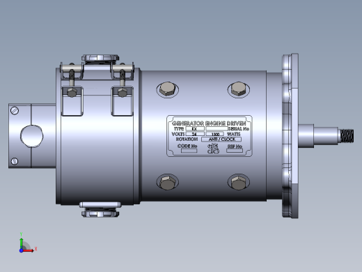 24V发电机前视缩略图