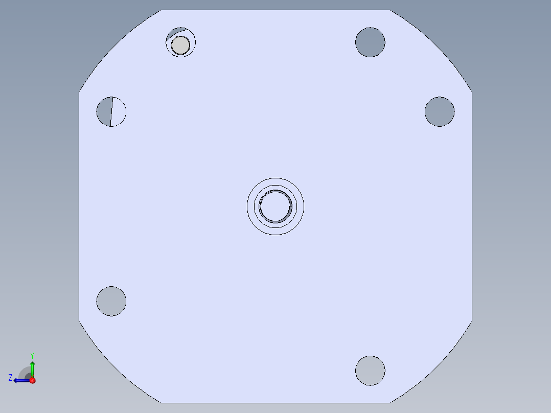 24V发电机右视图