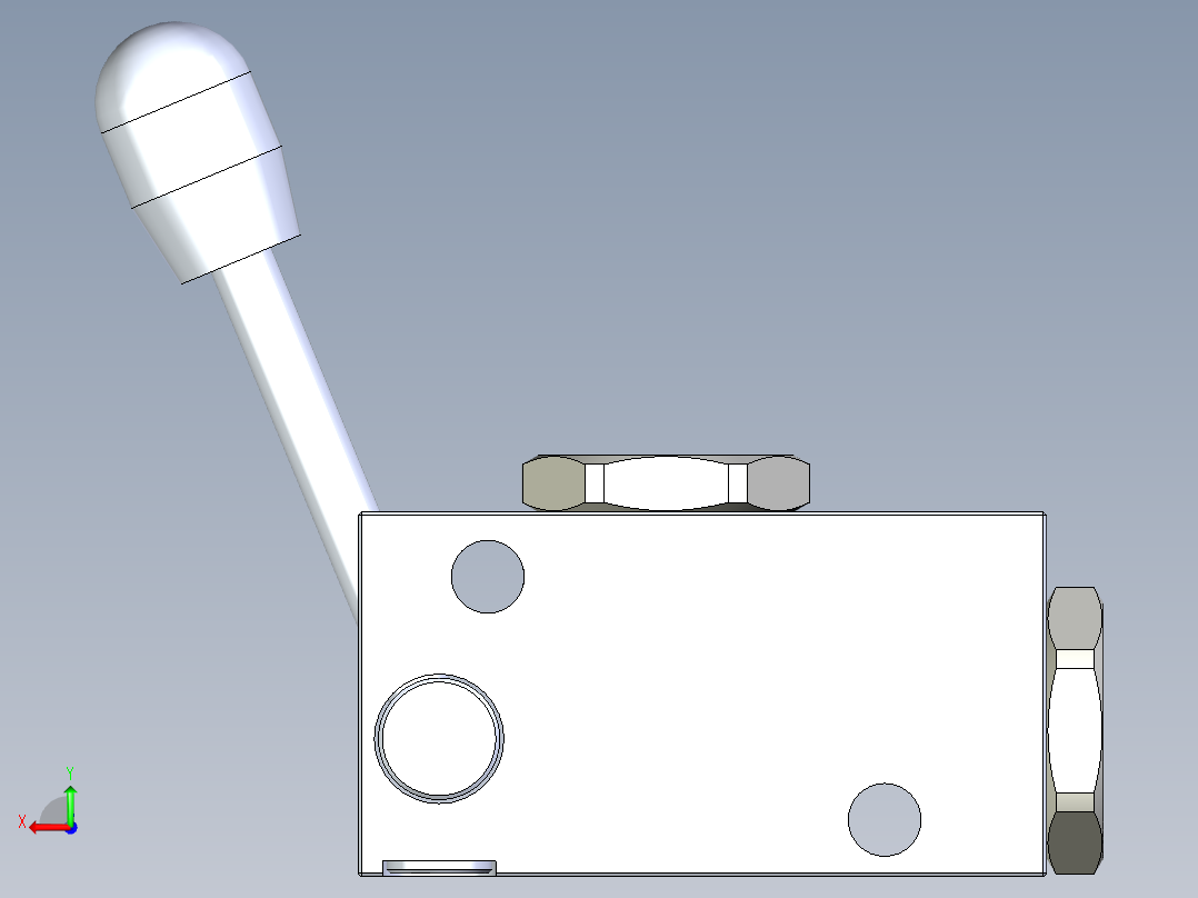 KOSMEKBT2x10-0多系列多零件图纸模型多系列多零件图纸模型后视图