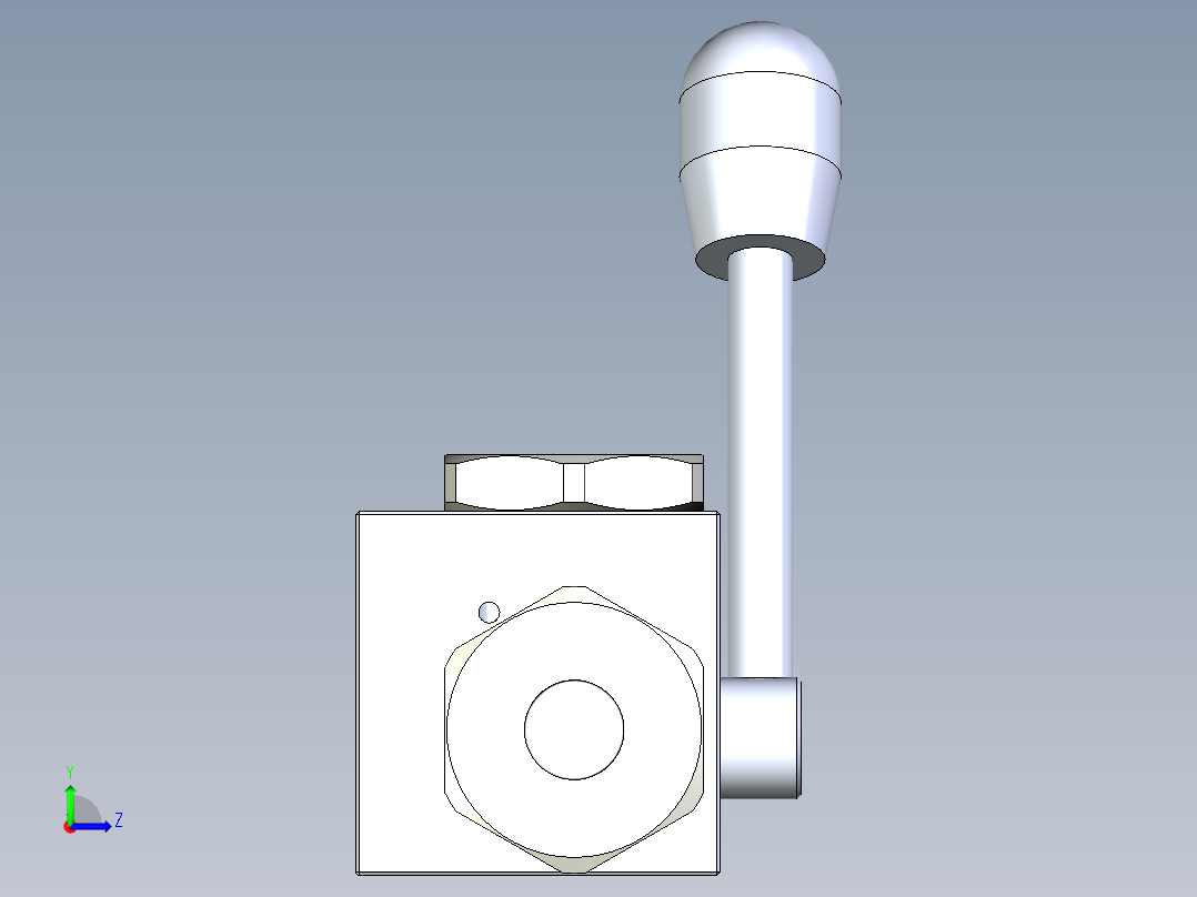 KOSMEKBT2x10-0多系列多零件图纸模型多系列多零件图纸模型左视图