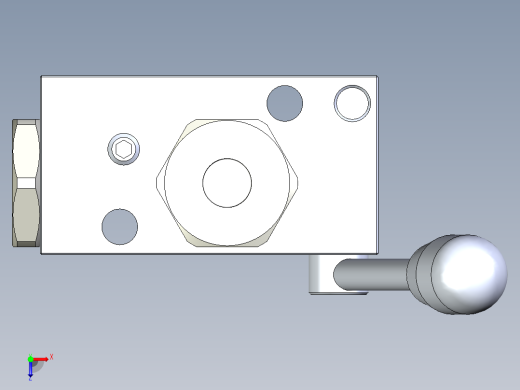 KOSMEKBT2x10-0多系列多零件图纸模型多系列多零件图纸模型俯视缩略图