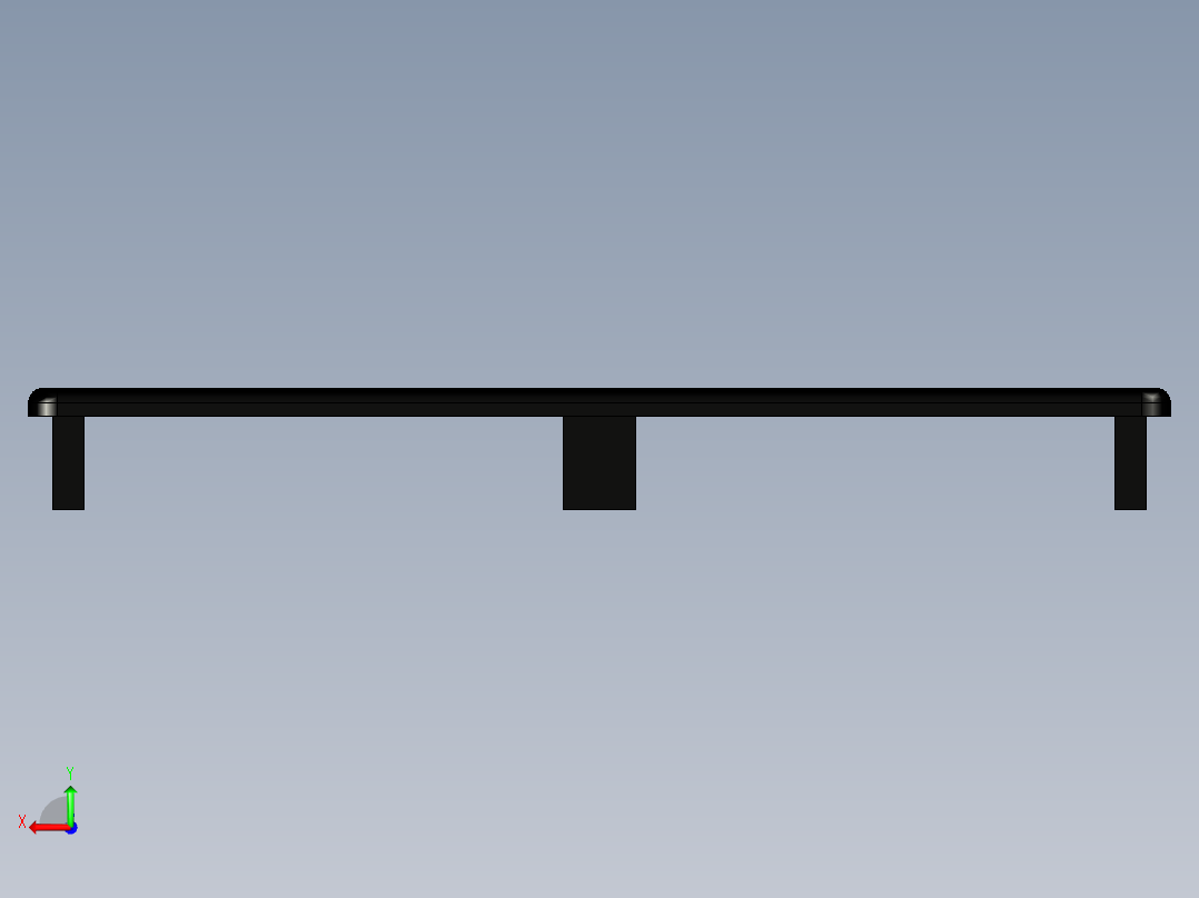 型材-KJN CABLE CONDUIT CAP 80X120 KJN511105后视图