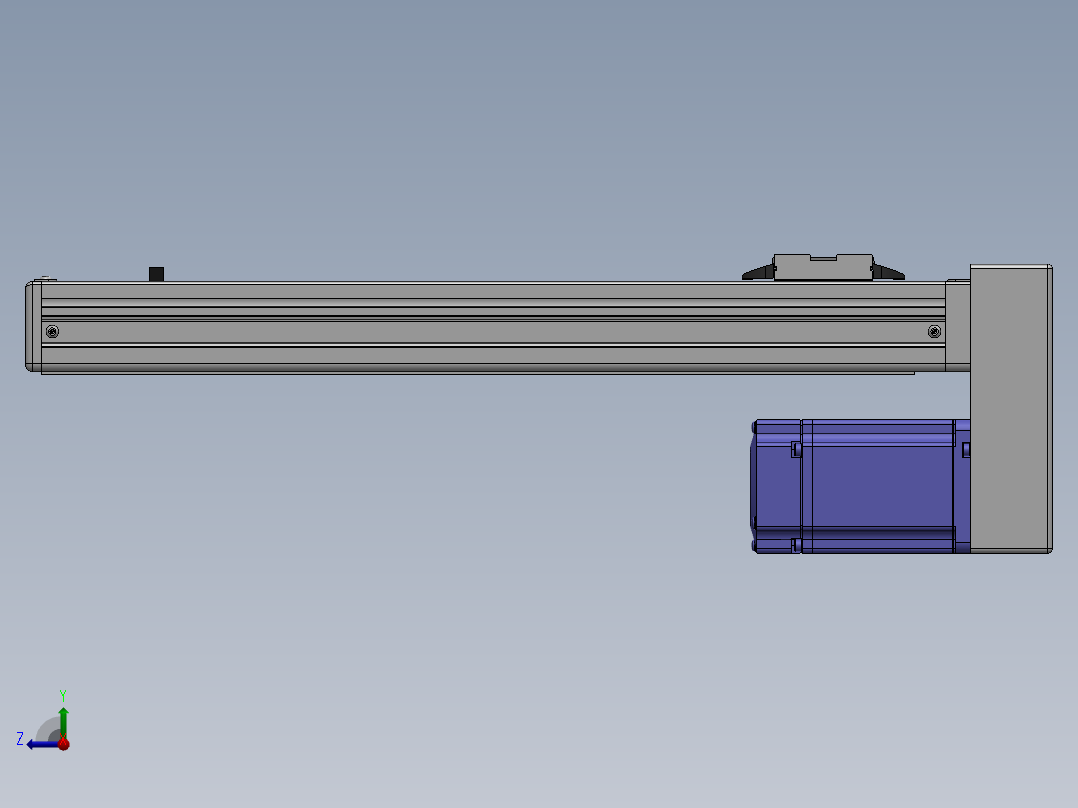 精密模组MY50-T10-300L-BM-P20B-C4-C右视图