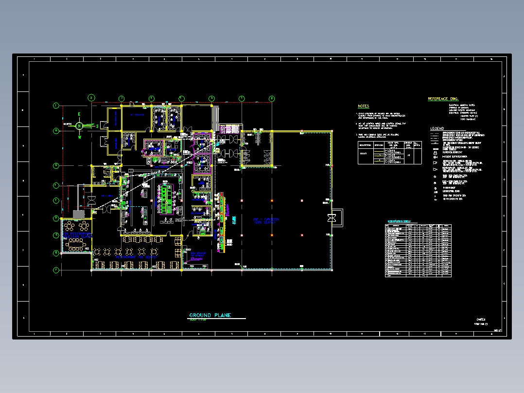 国外餐厅工程照明全套图