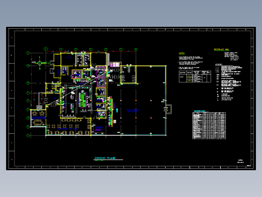 国外餐厅工程照明全套图