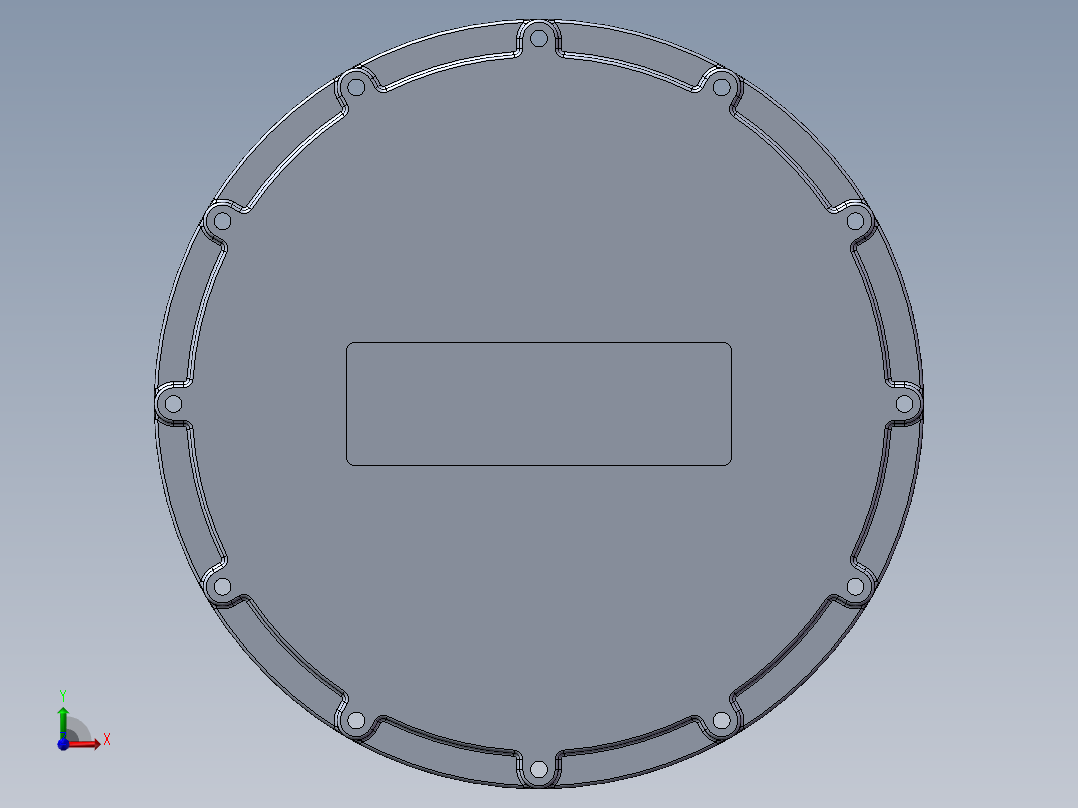 YG500清洗盖 - 副本前视图