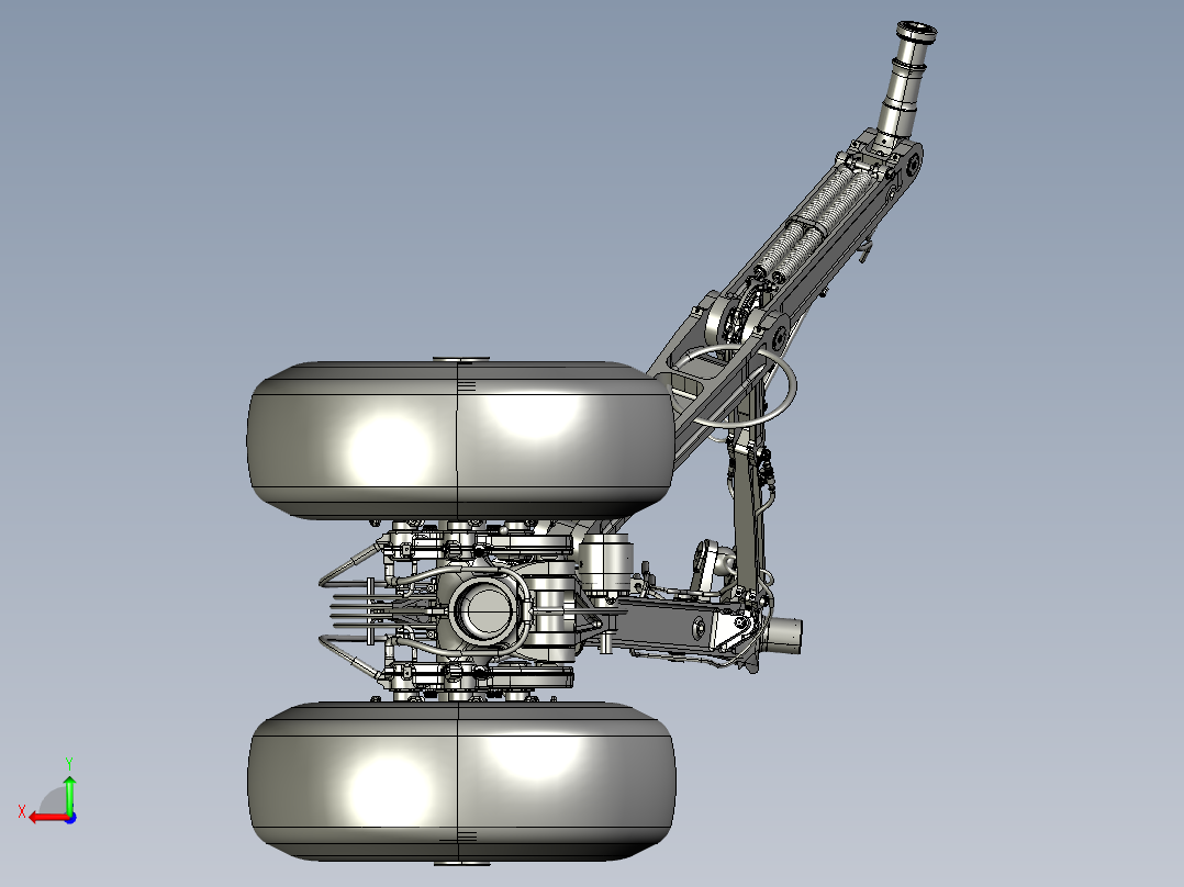 C919主起落架 1061075后视图