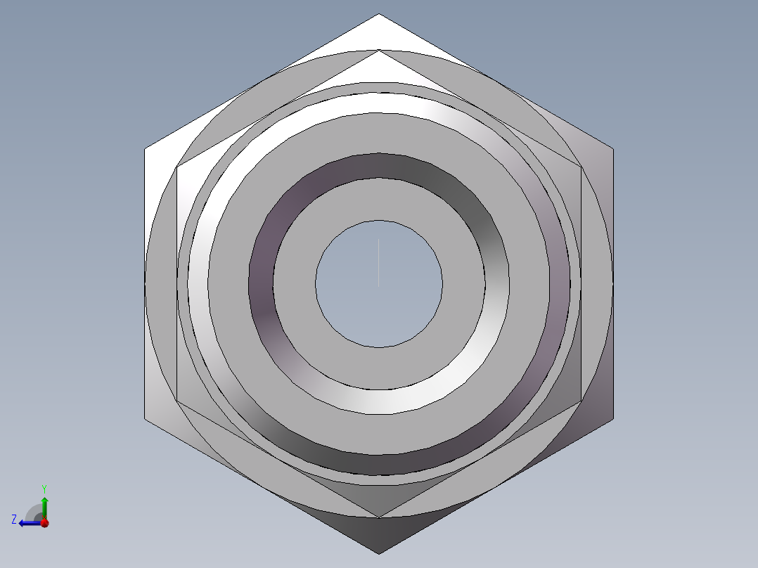 直通同径度接头、2D-18右视图