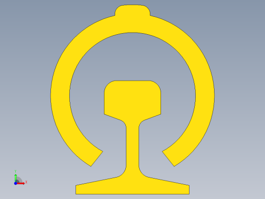 铁路路徽前视缩略图