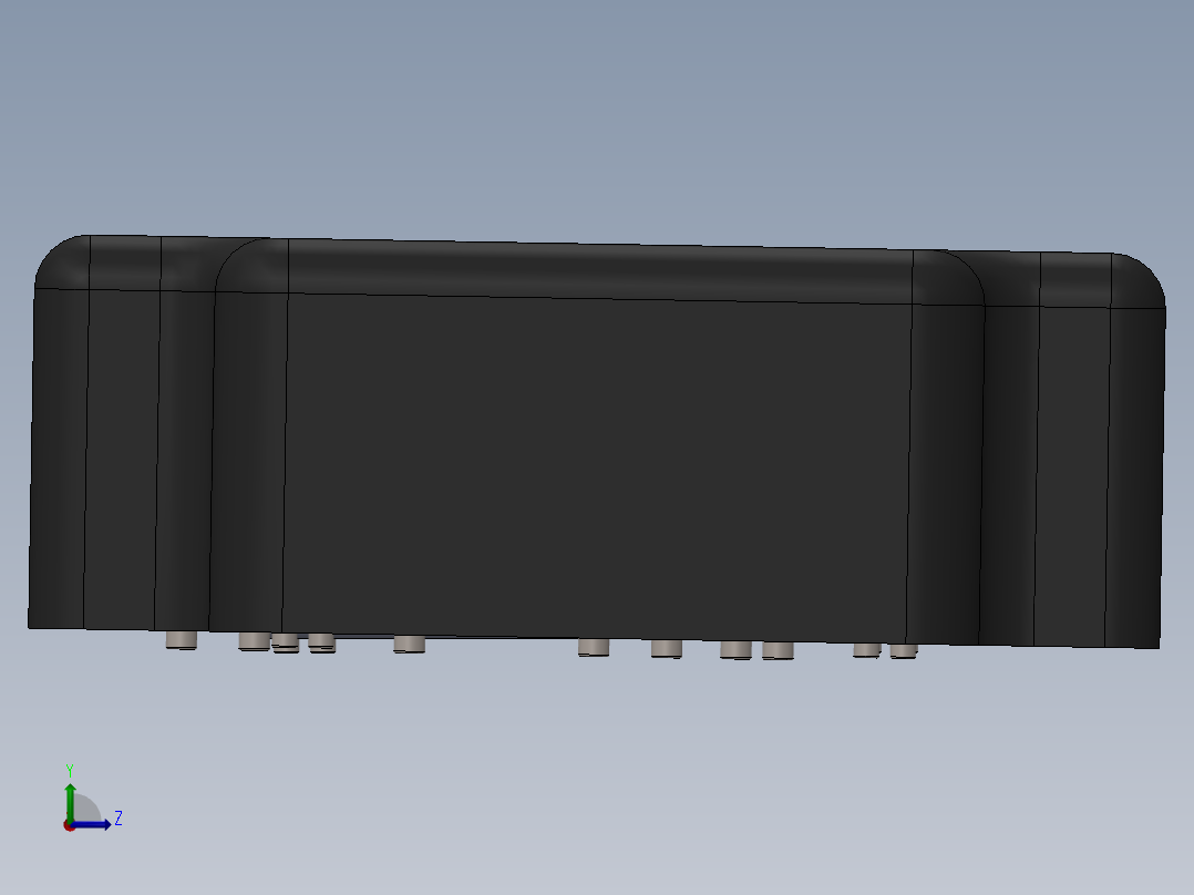 AGV小车、AGV(117)左视图