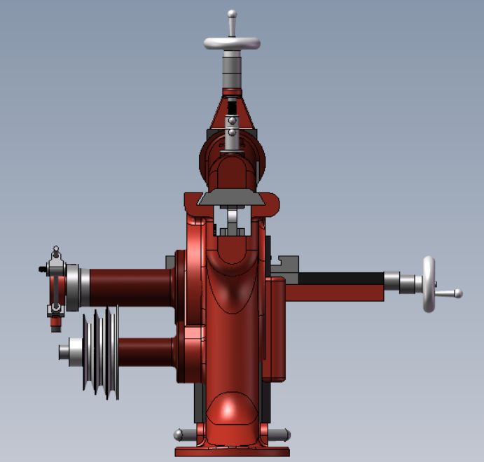 6英寸行程台车曲轴整形机