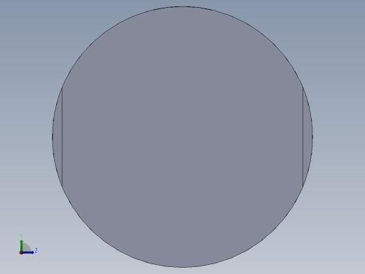 焊接式液压缸（带前端安装孔）110x55x925 mm左视缩略图