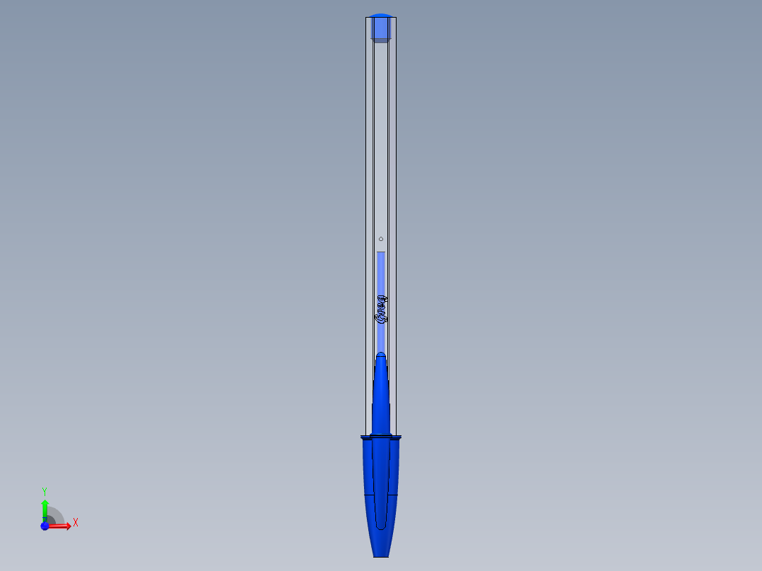 笔、中性笔、铅笔(6)前视图