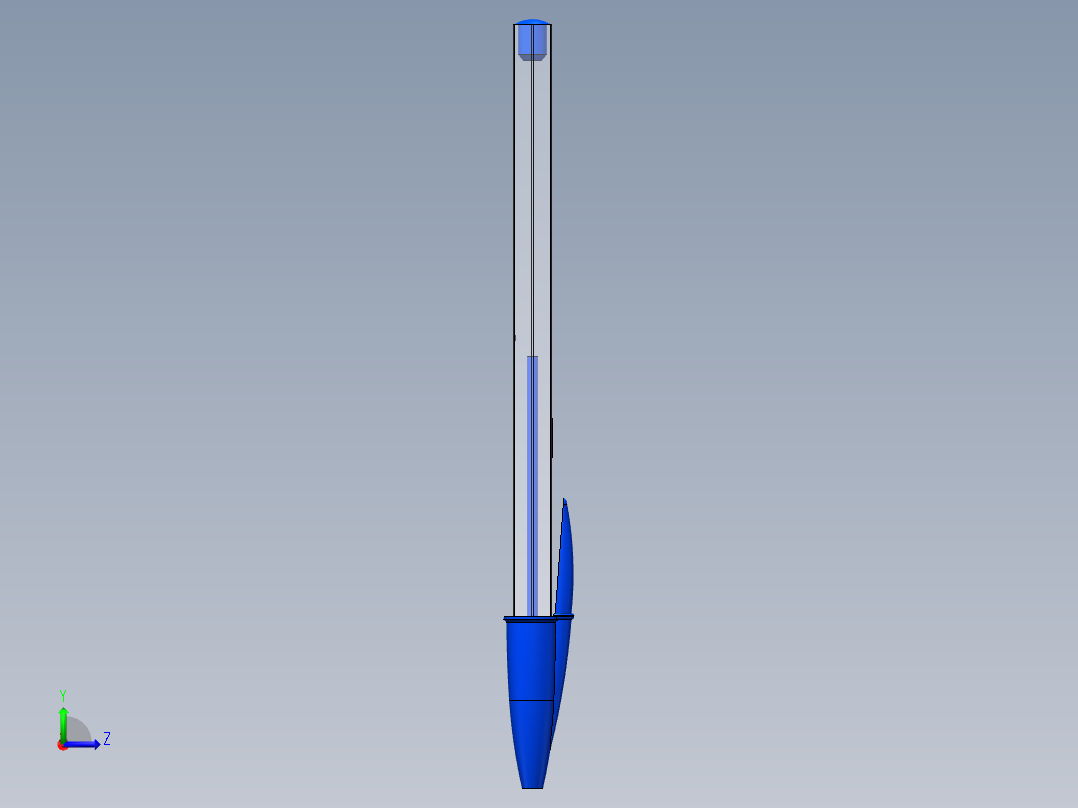 笔、中性笔、铅笔(6)左视图