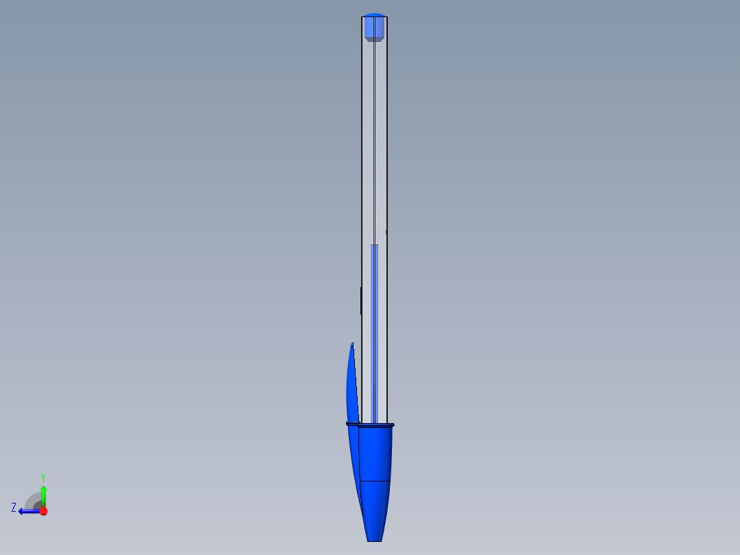笔、中性笔、铅笔(6)右视图