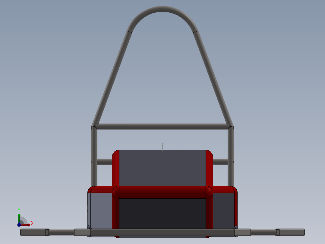 卡丁车 钢管车(54)前视图