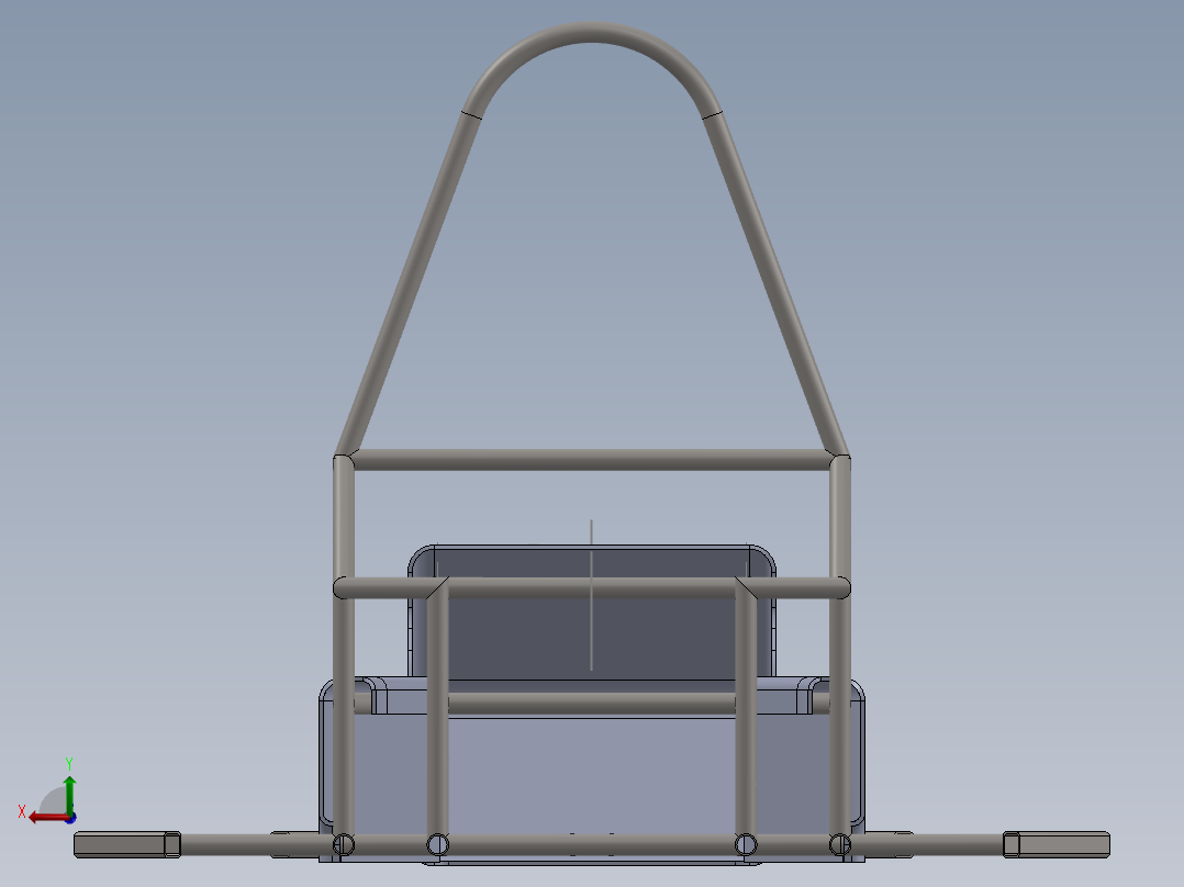 卡丁车 钢管车(54)后视图