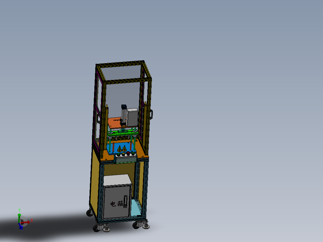 双工位水泵转子石墨套压装机