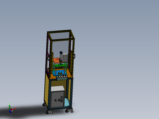双工位水泵转子石墨套压装机