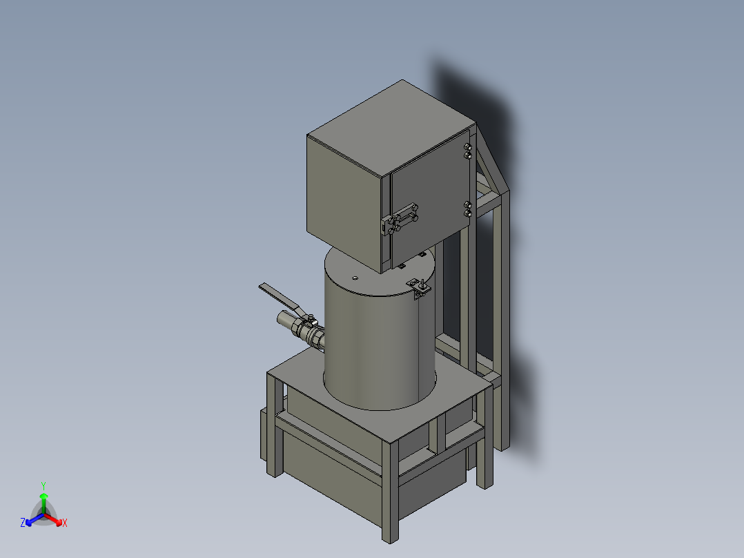 加热搅拌机设计