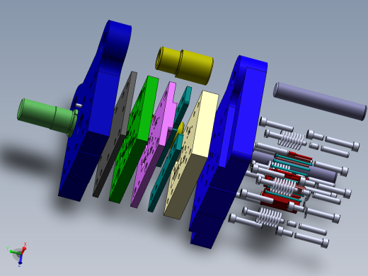 相框挂扣冲压工艺及级进模具设计 1281873