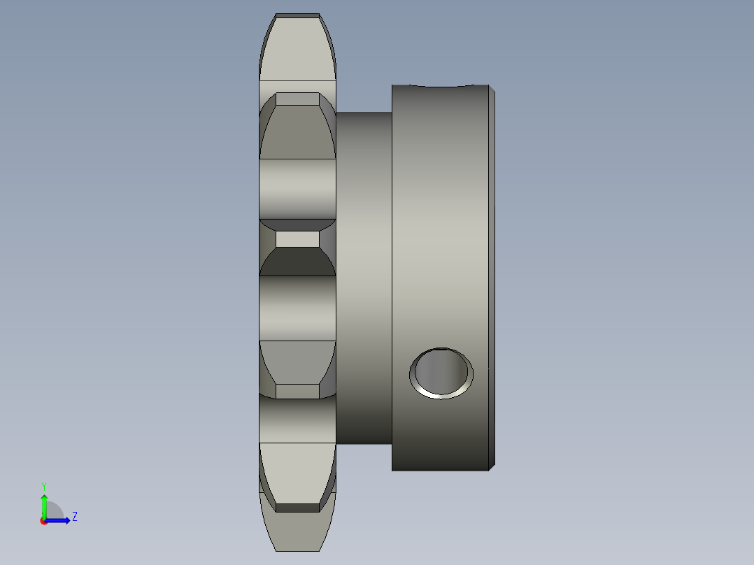 VLF11-40-11-D19链轮左视图