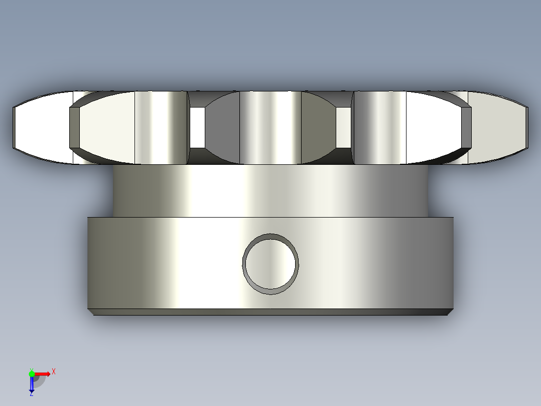 VLF11-40-11-D19链轮俯视图