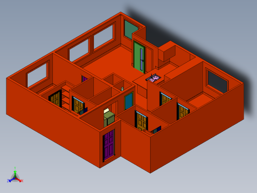 两居室现代装修设计