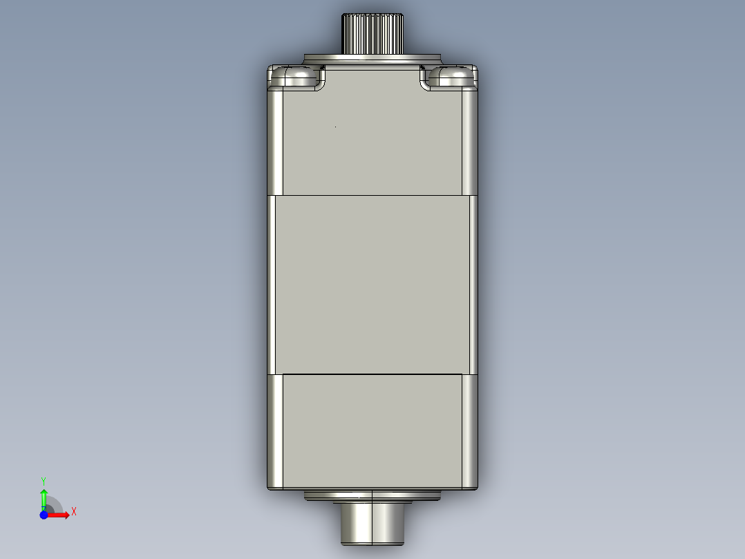 机械臂舵机360度舵机前视图