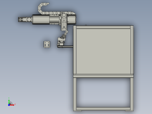 卡扣装卡扣机构前视缩略图