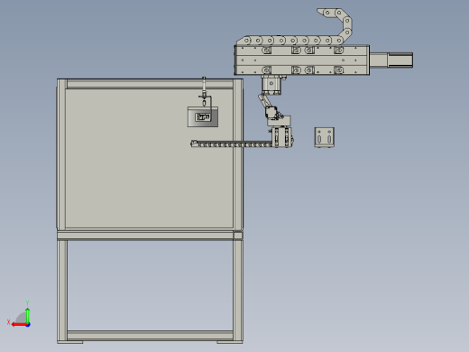 卡扣装卡扣机构后视缩略图
