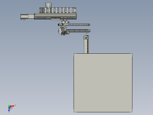 卡扣装卡扣机构俯视缩略图