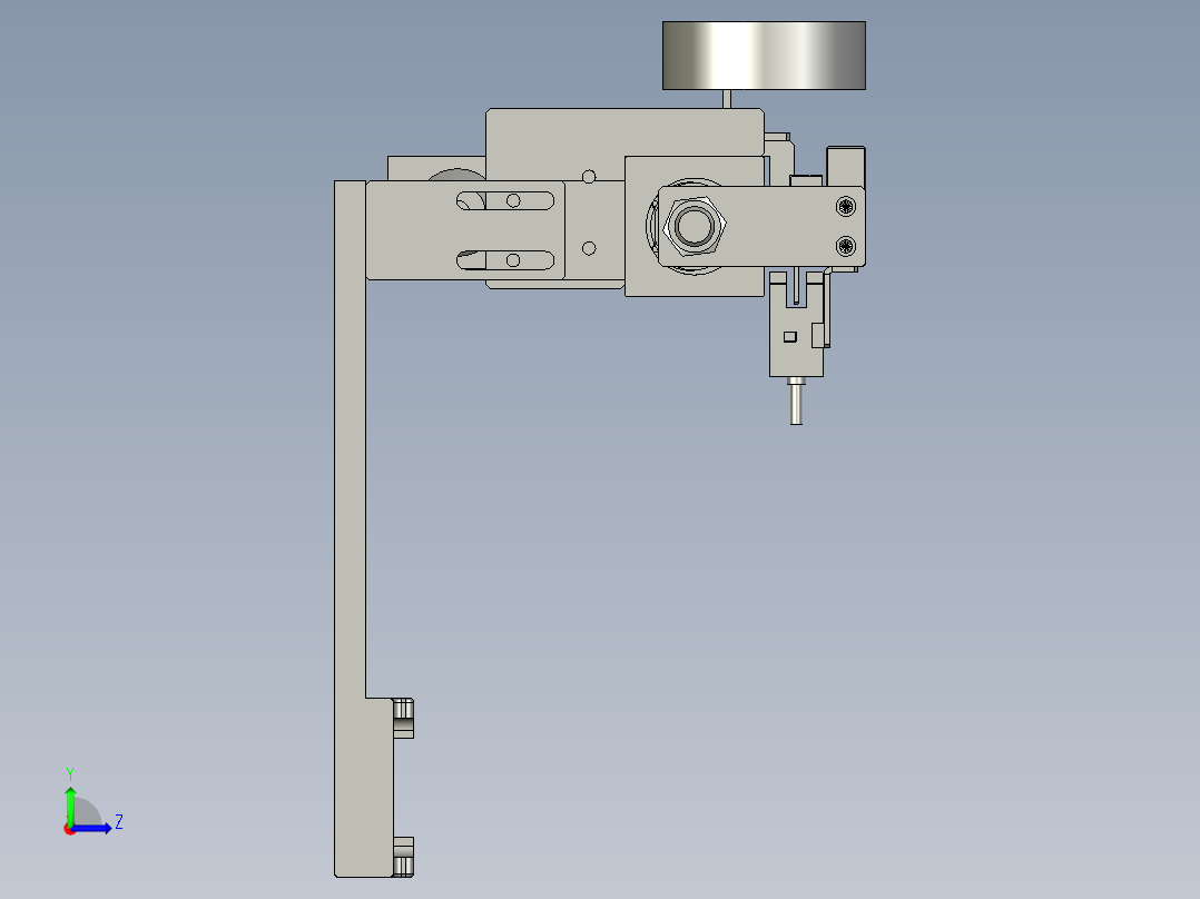 F01AE00021-D22000剥膜组件左视图