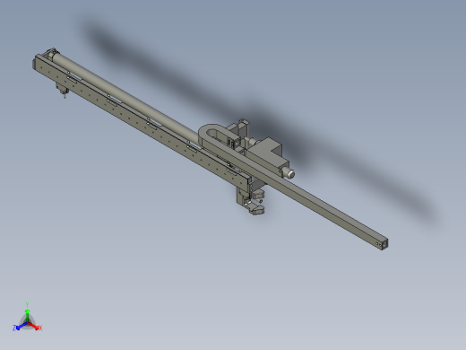 F01AE00021-D22000剥膜组件正等轴测缩略图