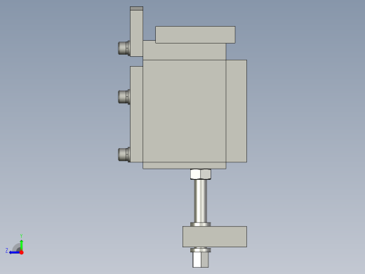 平台限制装置右视缩略图