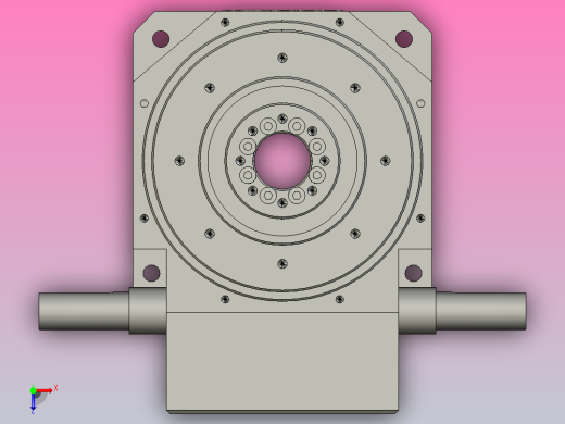 鑫松RU80DT凸轮分割器俯视缩略图