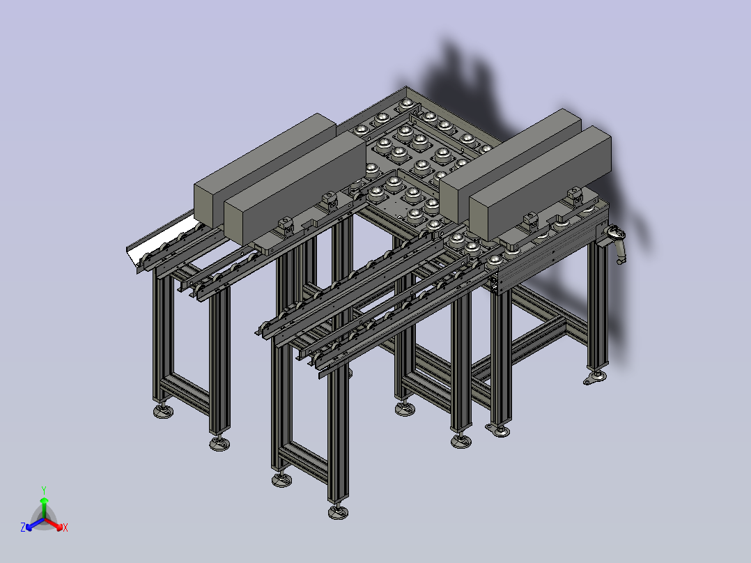 福来轮线体主视图