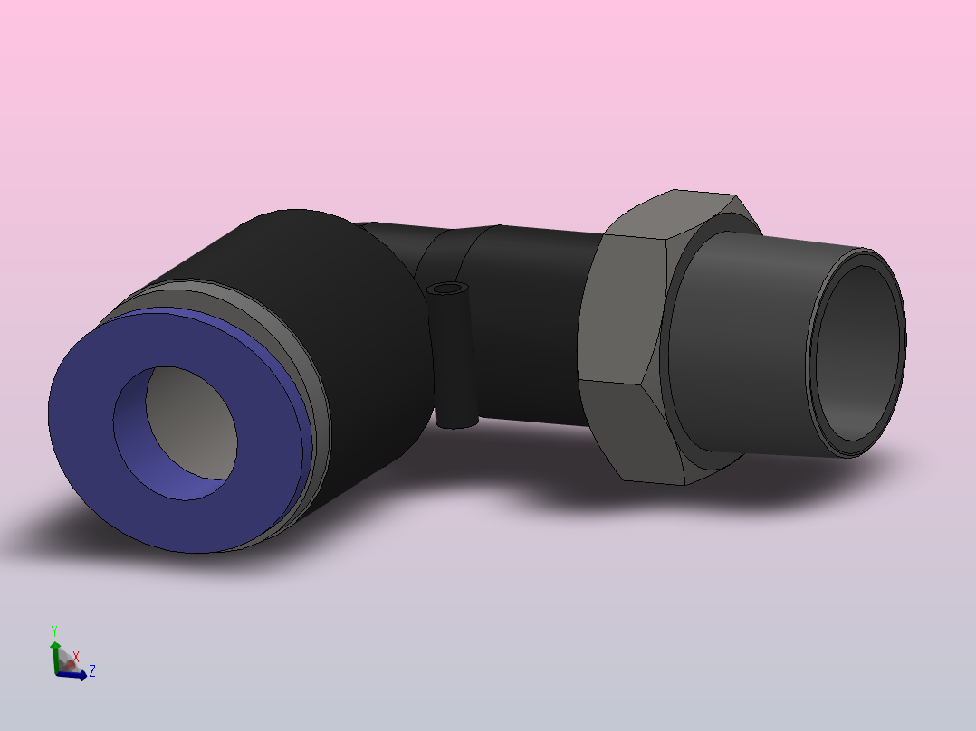 IPL-N L型螺纹弯头-NPT螺纹_IIPL38-N03主视图