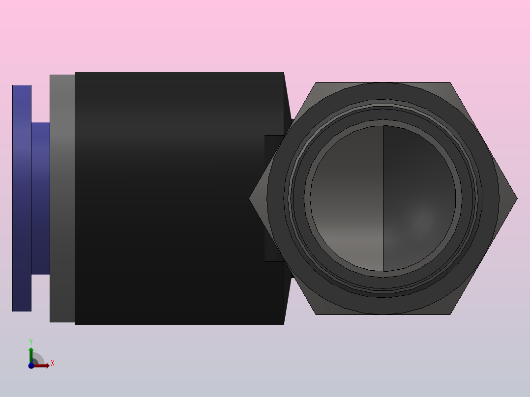 IPL-N L型螺纹弯头-NPT螺纹_IIPL38-N03前视图