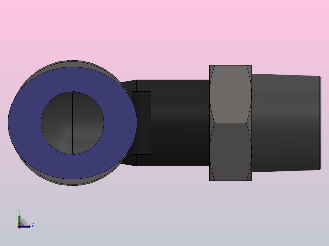 IPL-N L型螺纹弯头-NPT螺纹_IIPL38-N03左视图