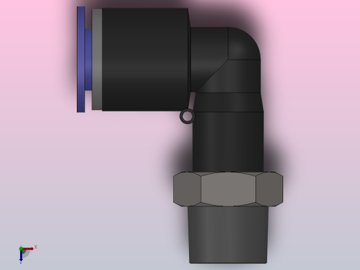IPL-N L型螺纹弯头-NPT螺纹_IIPL38-N03俯视缩略图
