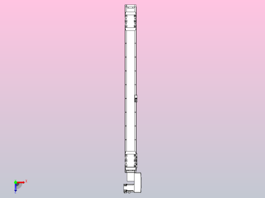 皮带直线轴双滑块型TPA-GCBS-80-P60-L425-QR-M20-N3俯视缩略图