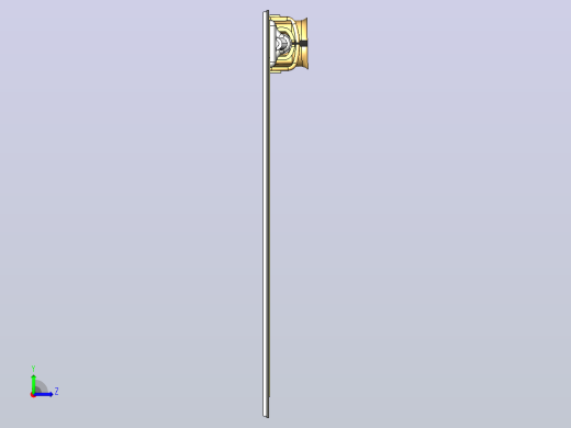 GSM 900-1800平面标签pcb天线左视缩略图