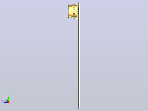 GSM 900-1800平面标签pcb天线右视缩略图