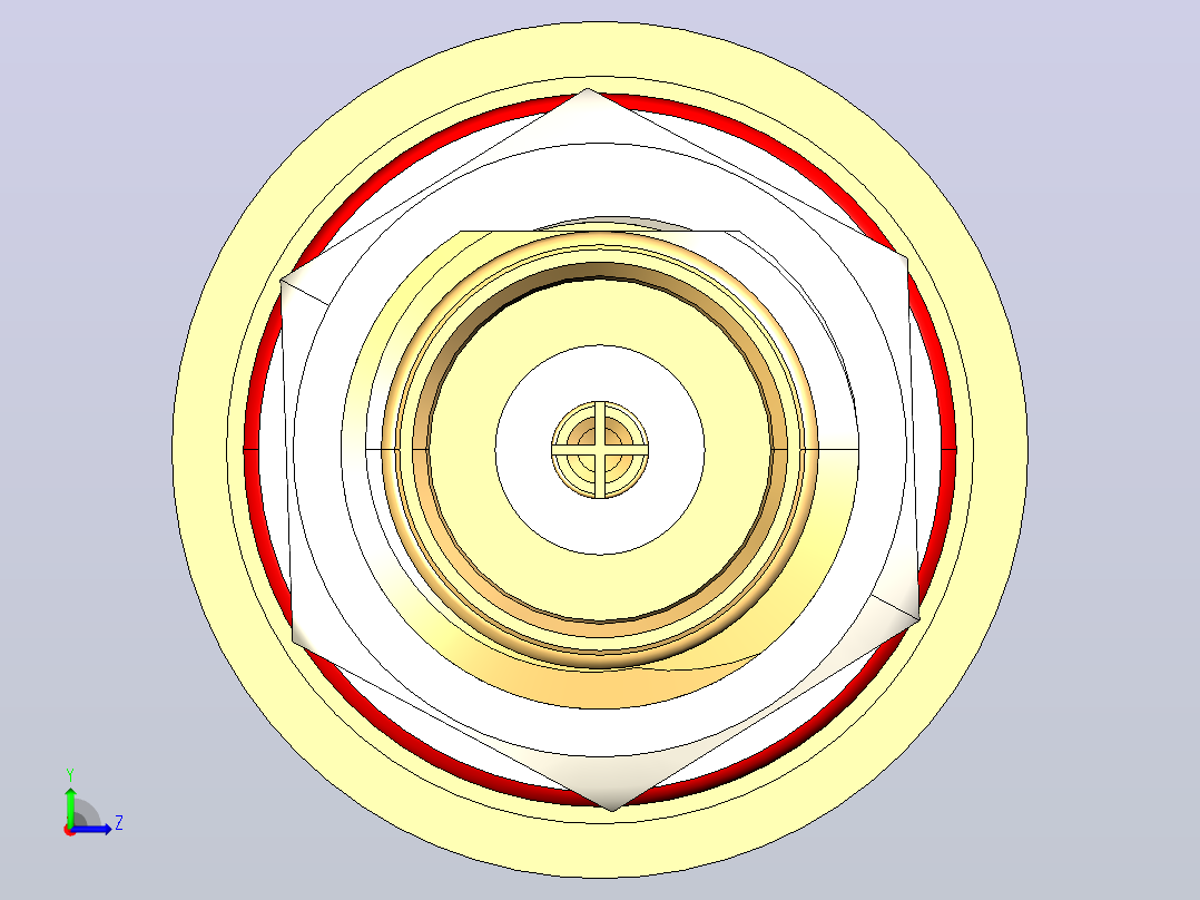 Fairview微波 Amphenol RF 3 GHz TNC隔板PCB边缘安装同轴连接器左视图