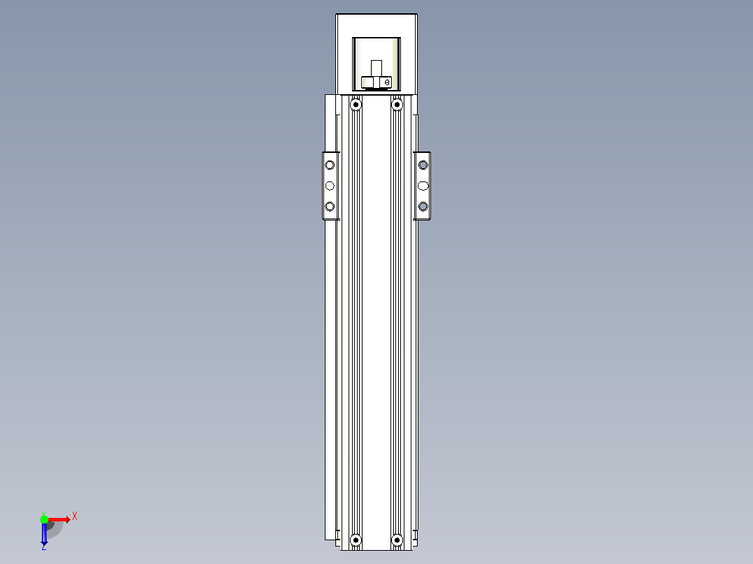 钢基模组TPA-KNR-4002C-200A1-M-F0S0俯视图